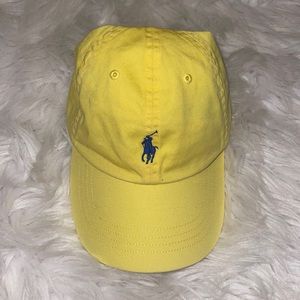 Yellow Polo hat